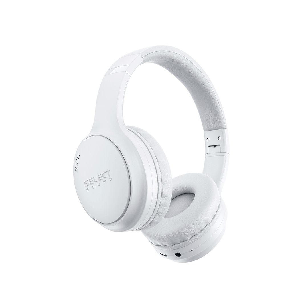 Paquete Select Sound Audífonos Inalámbricos BTH056G Bluetooth Noisse Cancelación De Ruido y Cable Auxiliar 3.5mm Aux2 - Sp - Selectsound.com.mx