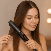 Plancha Para Cabello DW - P1 Daewoo Profesional de Cerámica y Turmalina 6 niveles de temperatura hasta 230°C - Selectsound.com.mx