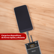 Power Bank Bateria Portátil Carga Rapida 10,00mAh Select Power Modelo PB10C - Selectsound.com.mx