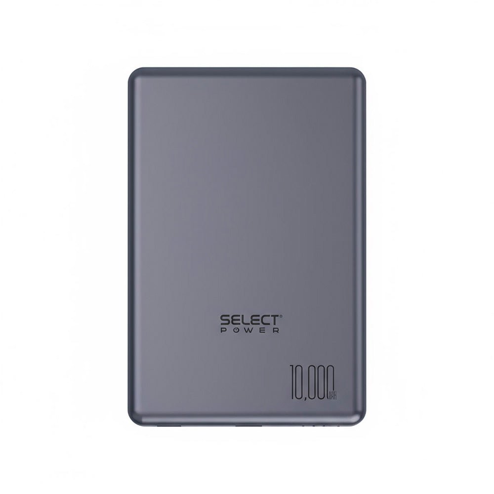 Power Bank Inalámbrica Magnética PB10M Select Power Pila Externa 10000mAh 15W USB - C Slim Magsafe - Selectsound.com.mx