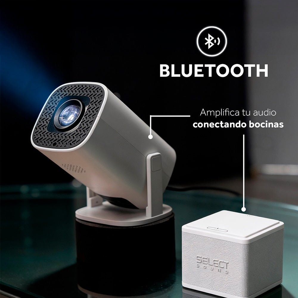 Proyector Portátil Select Power PROJ - SP Android Wifi Bluetooth Resolución HD - Selectsound.com.mx