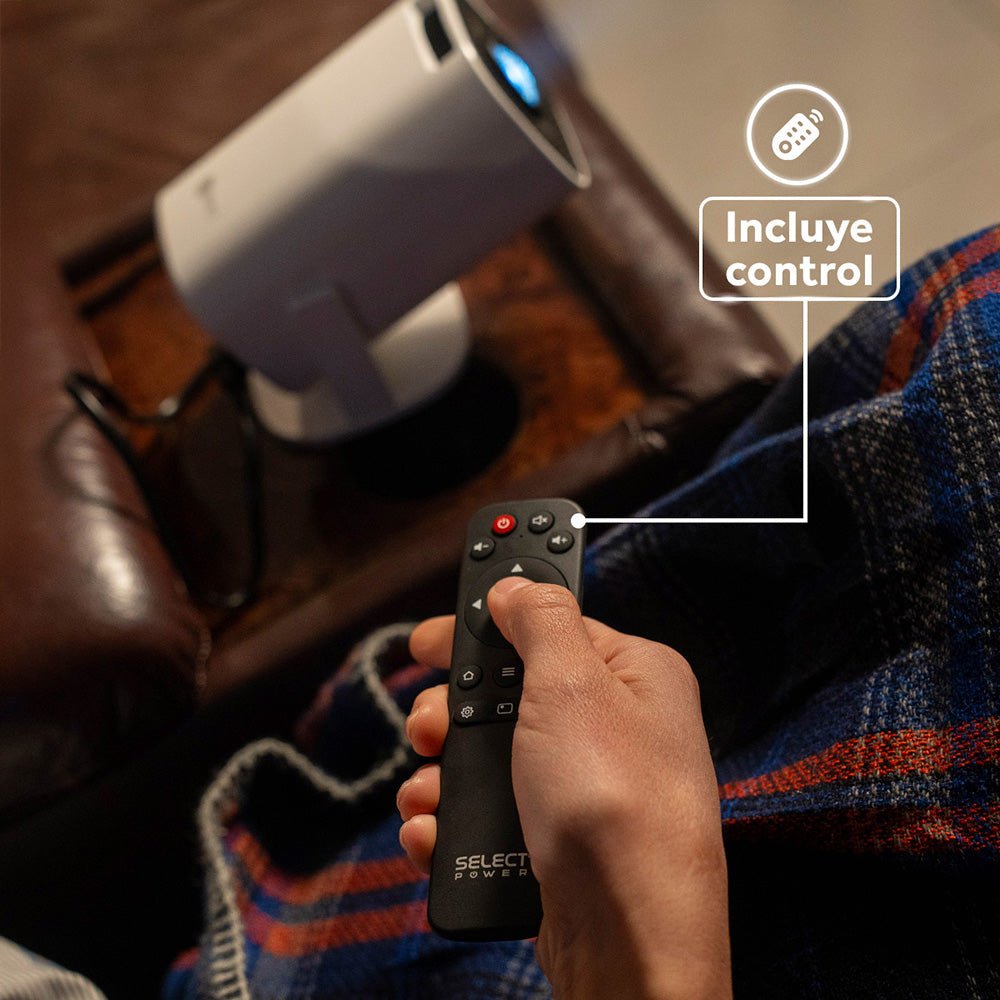 Proyector Portátil Select Power PROJ - SP Android Wifi Bluetooth Resolución HD - Selectsound.com.mx