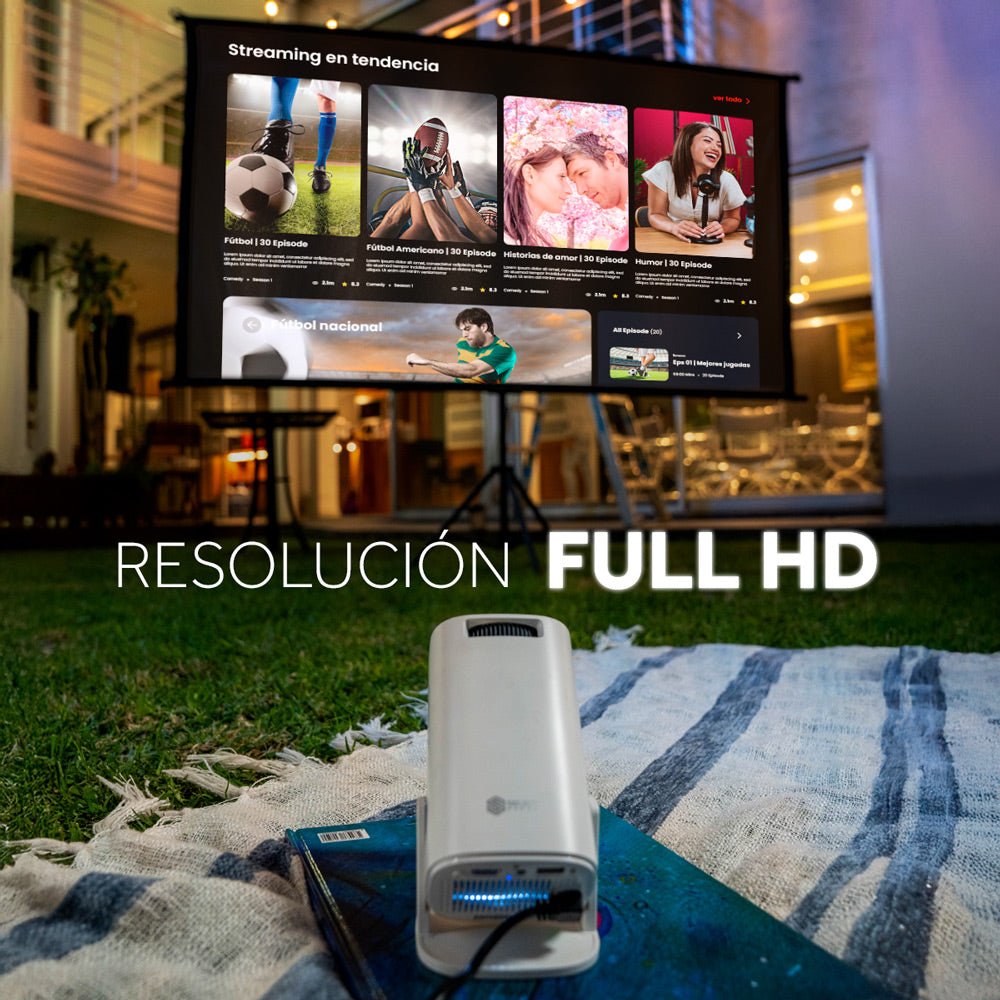 Proyector Portátil Select Power PROJ - SP Android Wifi Bluetooth Resolución HD - Selectsound.com.mx