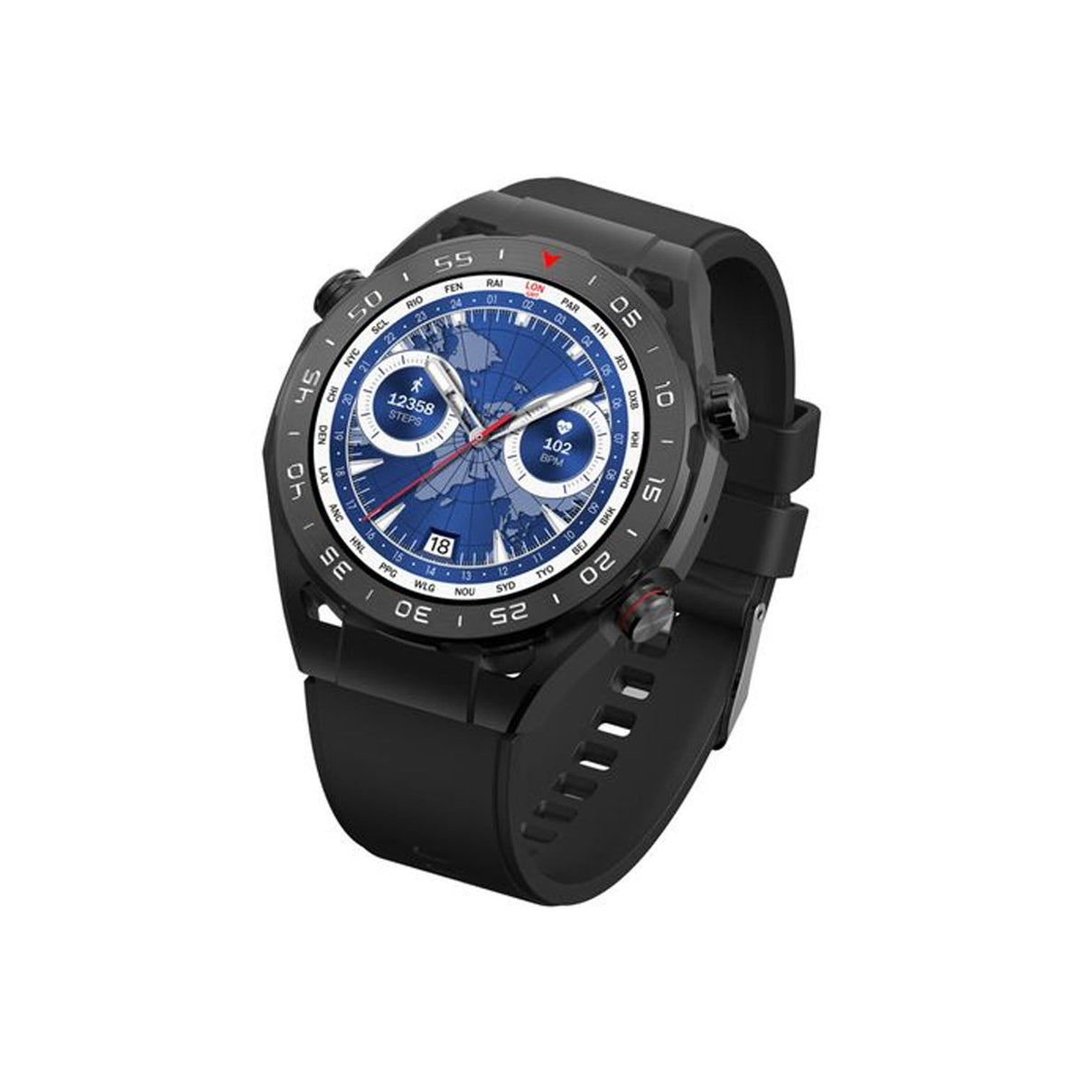 Reloj Inteligente Smartwatch Modelo Nexus Select Power Llamadas Color Negro IP68 SW5 - SP - Selectsound.com.mx