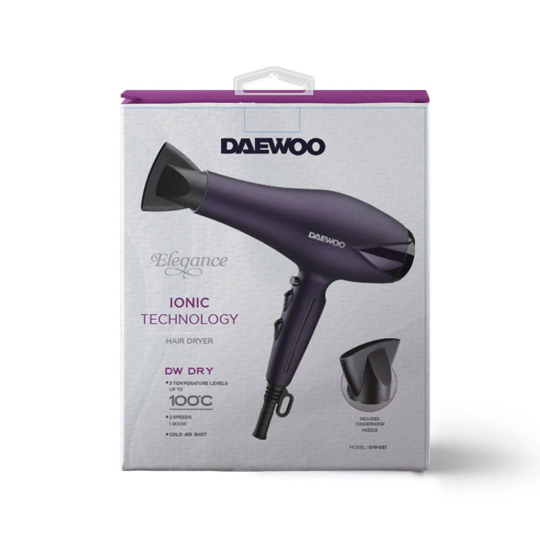 Secadora De Cabello Daewoo 2 Velocidades 110° DW - SE1 - Selectsound.com.mx