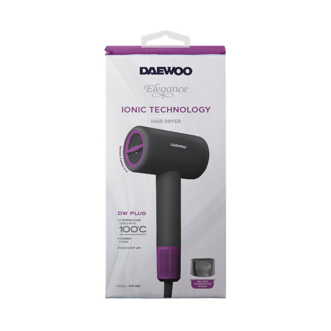 Secadora De Cabello Profesional Daewoo 2 Velocidades 110°C DW - SE3 - Selectsound.com.mx