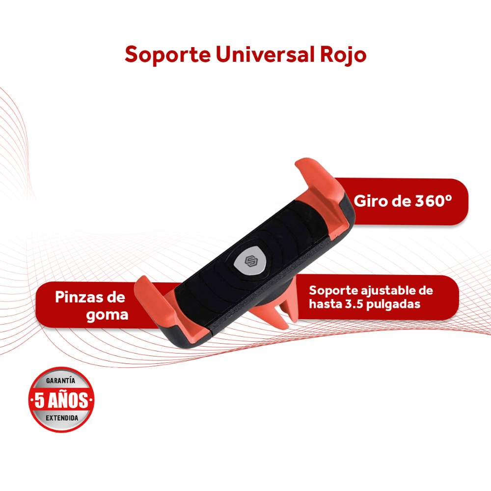 Soporte Universal Ajustable Para Celular Select Power Giro 360° Modelo HO - SP - Selectsound.com.mx