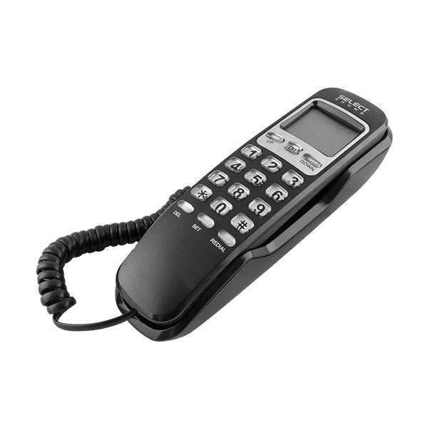 Teléfono De Pared Fijo Select Sound Caller ID Alarma 8338 - Selectsound.com.mx