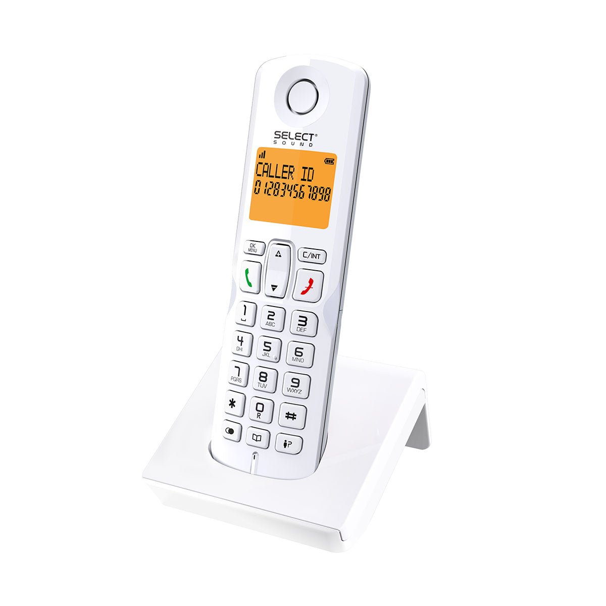 Teléfono Inalámbrico Identificador De Llamadas 8033 - Selectsound.com.mx
