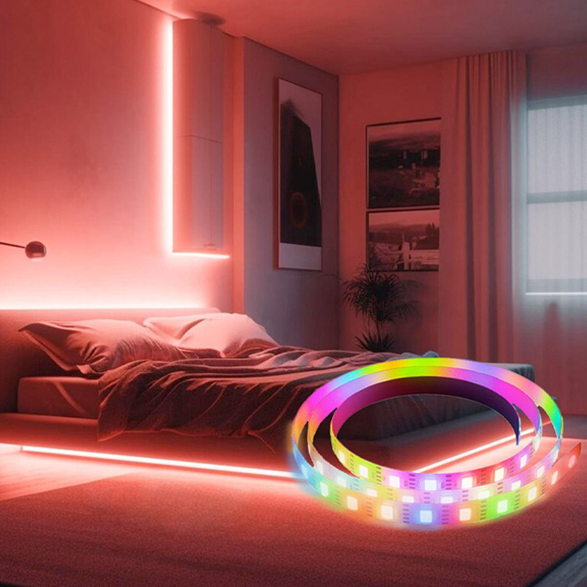 Tira De Luces Led Rgb Rocket House Snake - Selectsound.com.mx