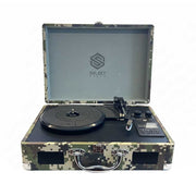 Tocadiscos Bluetooth Select Sound 3 Velocidades con Radio FM y USB Verde BT8001 - Selectsound.com.mx