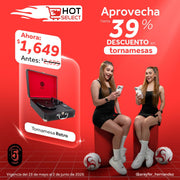 Tocadiscos De Vinilo Tornamesa Retro Portátil Vintage Bluetooth Recargable Radio Fm BT8000 - Selectsound.com.mx