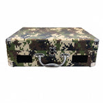 Cargue la imagen en el visor de la galería, Tornamesa BT8001 Bluetooth Traveler de 3 Velocidades con Grabación USB y Radio FM Verde Camuflaje - Selectsound.com.mx