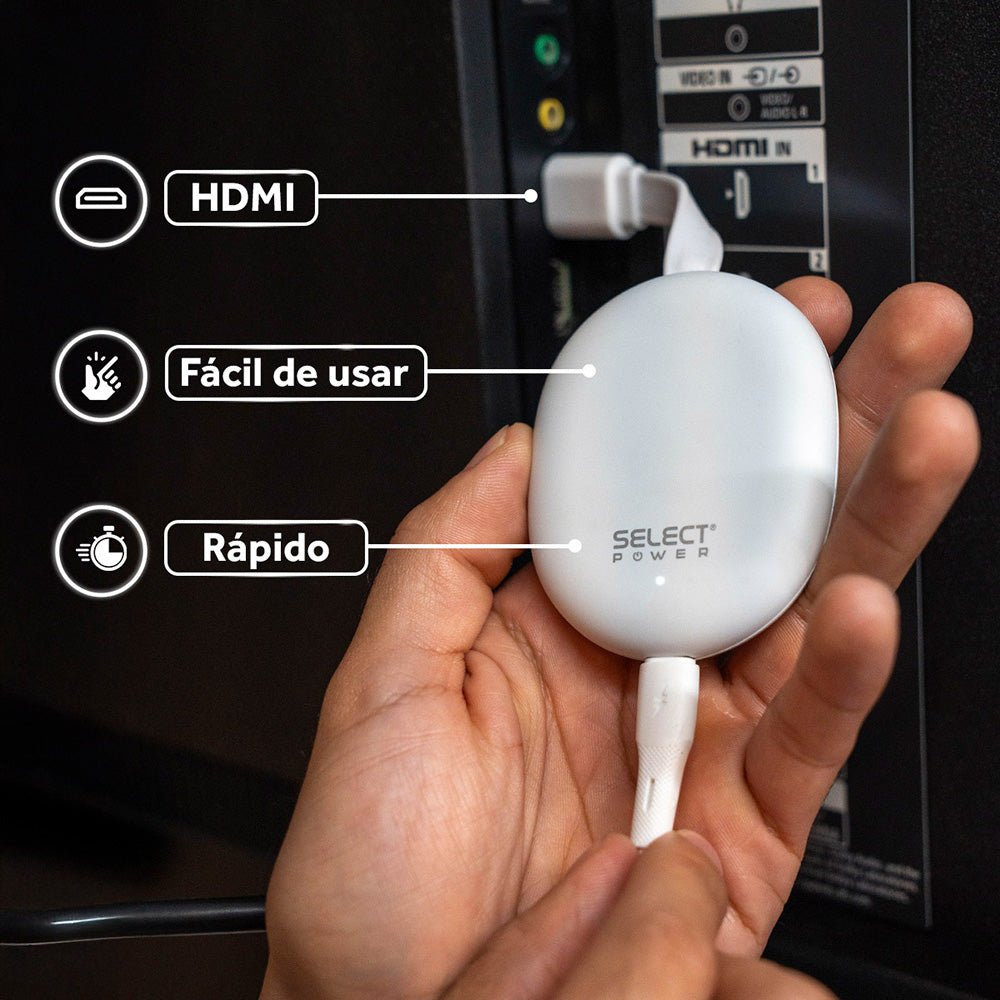Tv Stick Select Power STICK - SP Streaming Stick Control de Voz 4k Ultra HD - Selectsound.com.mx