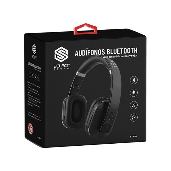 AUDÍFONOS BLUETOOTH CON MANOS LIBRES BTH027 - Selectsound.com.mx