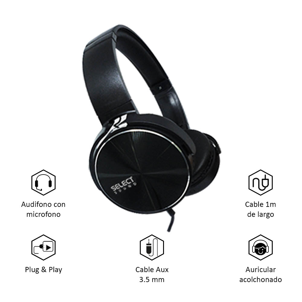 Audífonos HI-FI H100 - Selectsound.com.mx