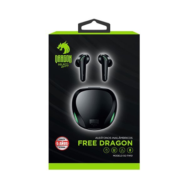 Audífonos In-Ear Gamer Free Dragon Tws - Selectsound.com.mx