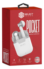 Cargue la imagen en el visor de la galería, Audífonos Inalámbricos Select Sound Pocket Tws Blanco Negro - Selectsound.com.mx