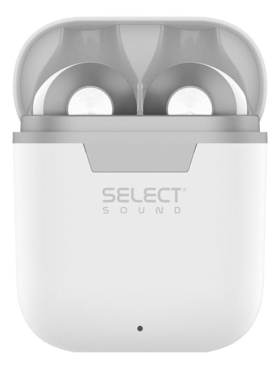 Audífonos Inalámbricos Select Sound Pocket Tws Blanco Negro - Selectsound.com.mx