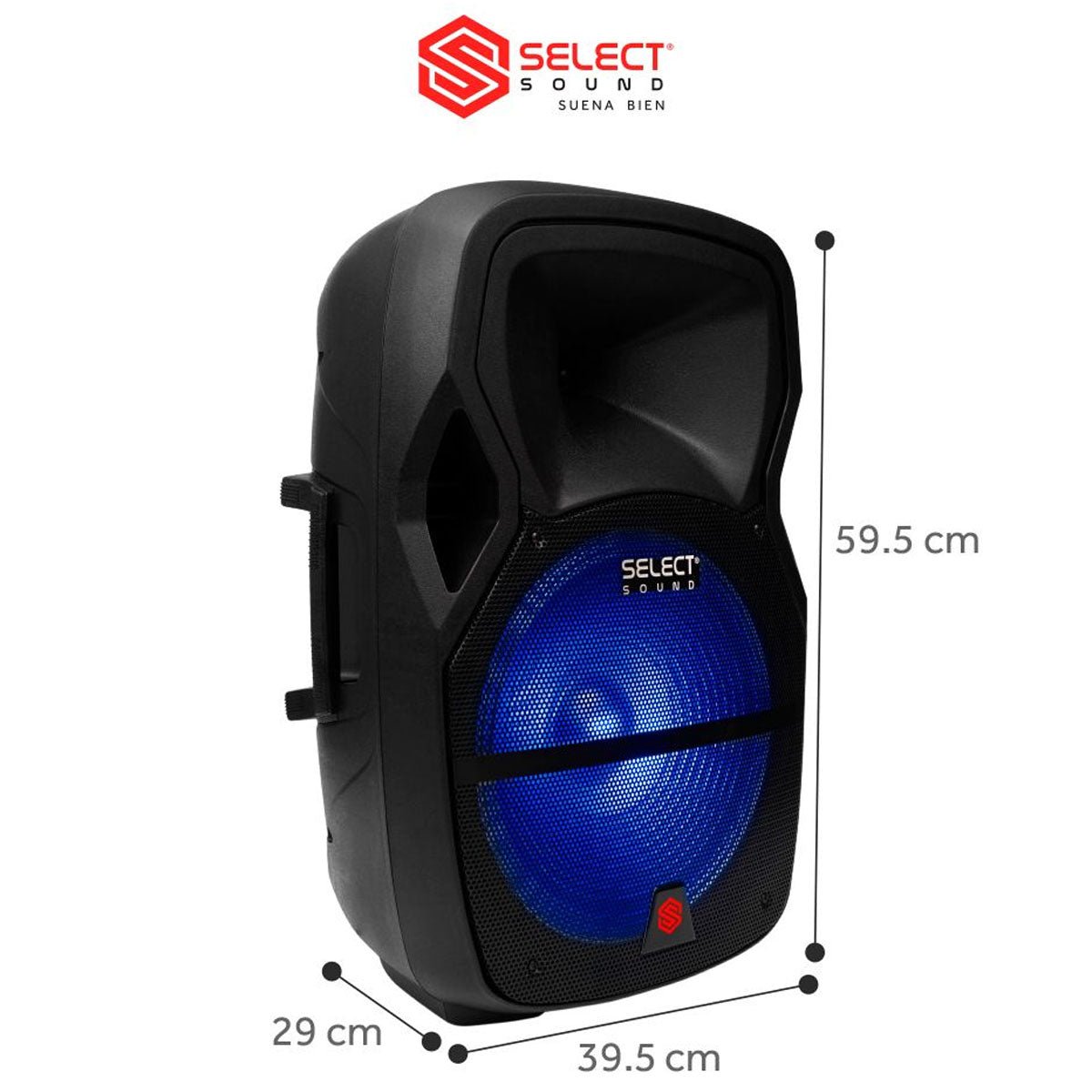 Bocina Bafle 15" Titan Tws BT1506 Con Tripie - Selectsound.com.mx