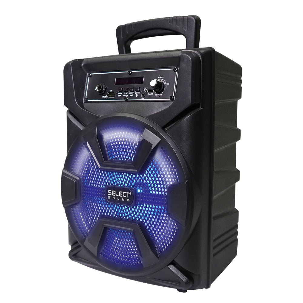 Altavoz Bluetooth, reproductor de radio FM, reproductor de MP3 estéreo  portátil inalámbrico con sonido HD, micrófono integrado, audio de alta