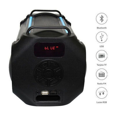 Bocina Inalámbrica Portatil Bluetooth Shine BT220 - Selectsound.com.mx