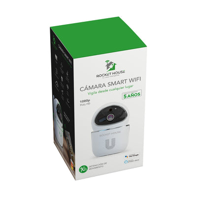 Cámara Smart Wifi Rocket House “Cheetah” para Interiores 1080p Full HD - Selectsound.com.mx