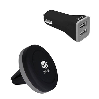 Cargador de Auto + Soporteuniversal + - Selectsound.com.mx
