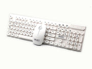 Combo De Teclado Y Mousse Inalambrico Selects Retrokey-sp - Selectsound.com.mx