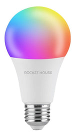 Cargue la imagen en el visor de la galería, Foco Inteligente Led Rocket House Rainbow Rgb Wifi 11w - Selectsound.com.mx