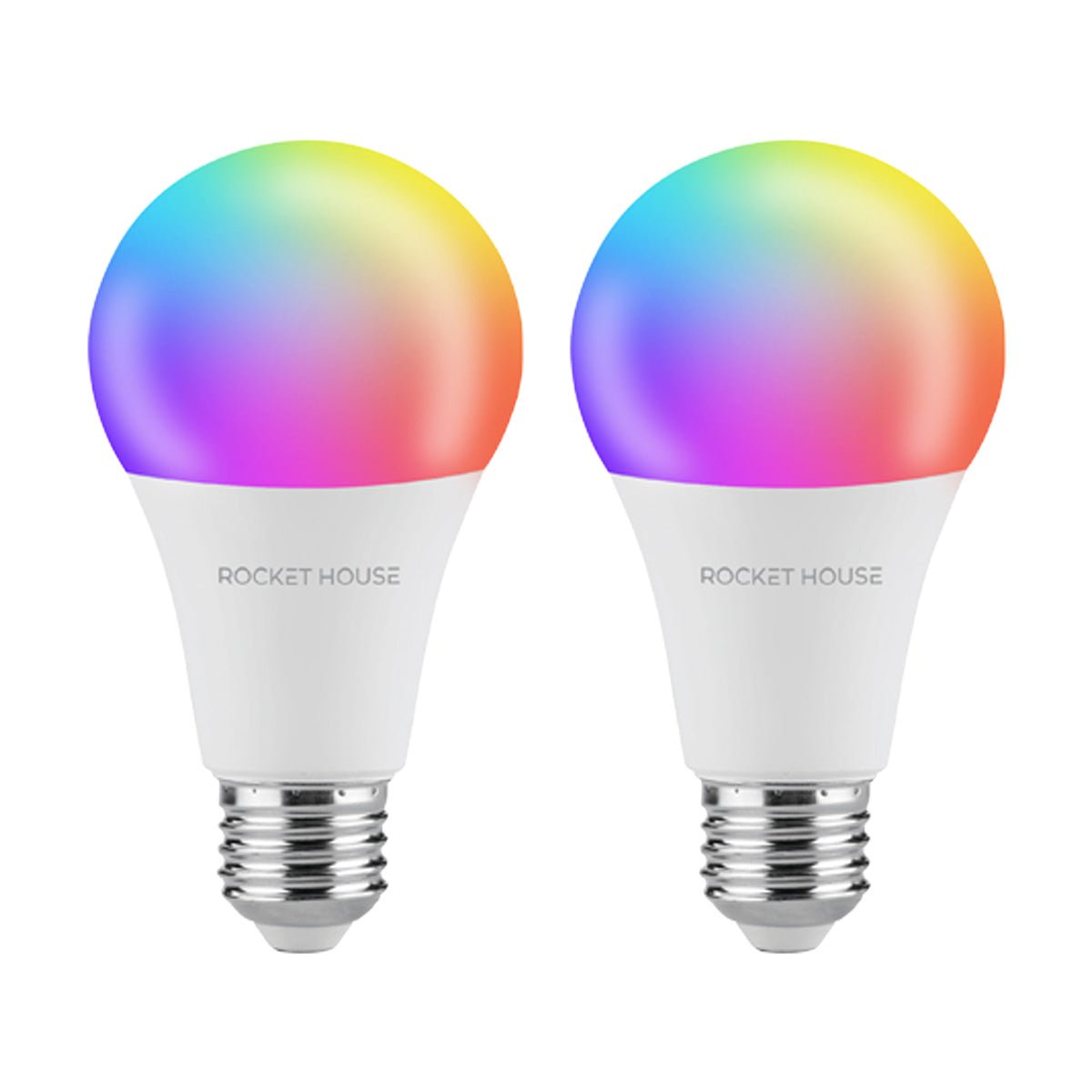Foco Inteligente Led Rocket House Rainbow Rgb Wifi 11w Duo Pack - Selectsound.com.mx