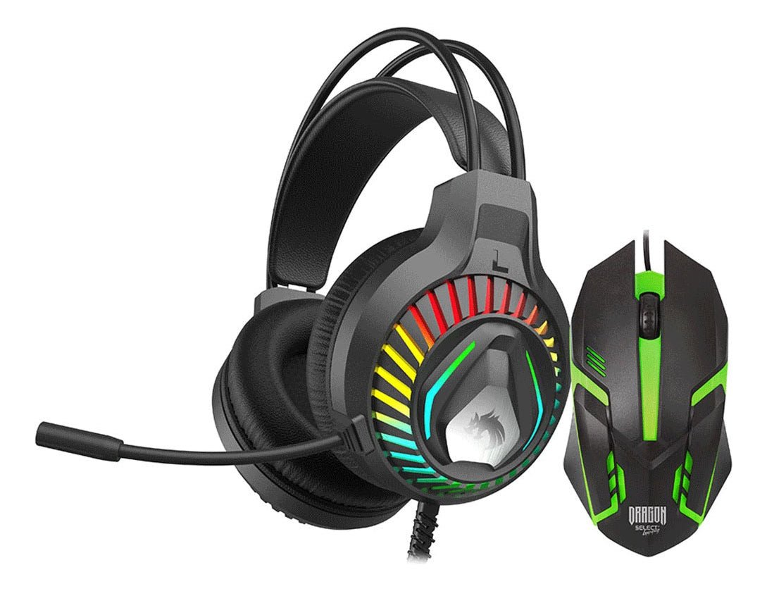 Kit Gamer Select Gaming 2 En 1 Sg-k2 Audífonos Mouse - Selectsound.com.mx