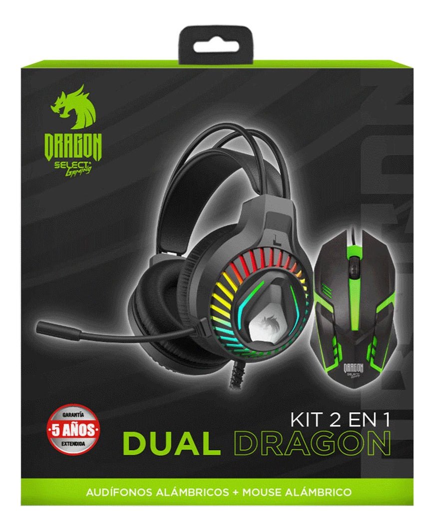 Kit Gamer Select Gaming 2 En 1 Sg-k2 Audífonos Mouse - Selectsound.mx