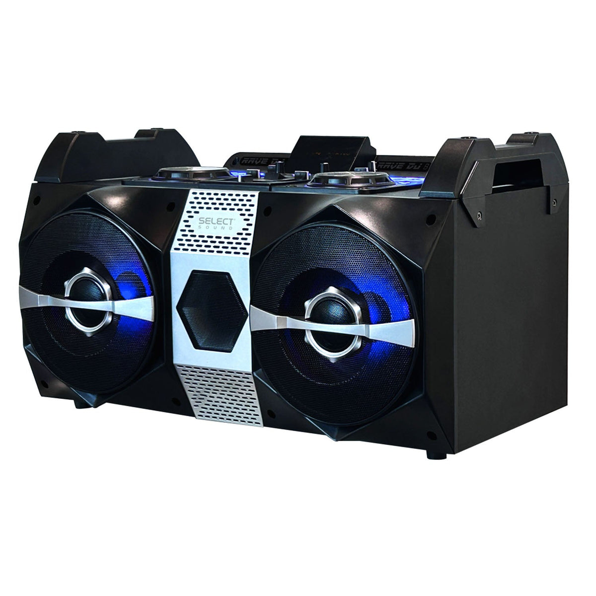 Minicomponente Bocina Bluetooth Select Sound Rave Dj Bt2018 - Selectsound.com.mx