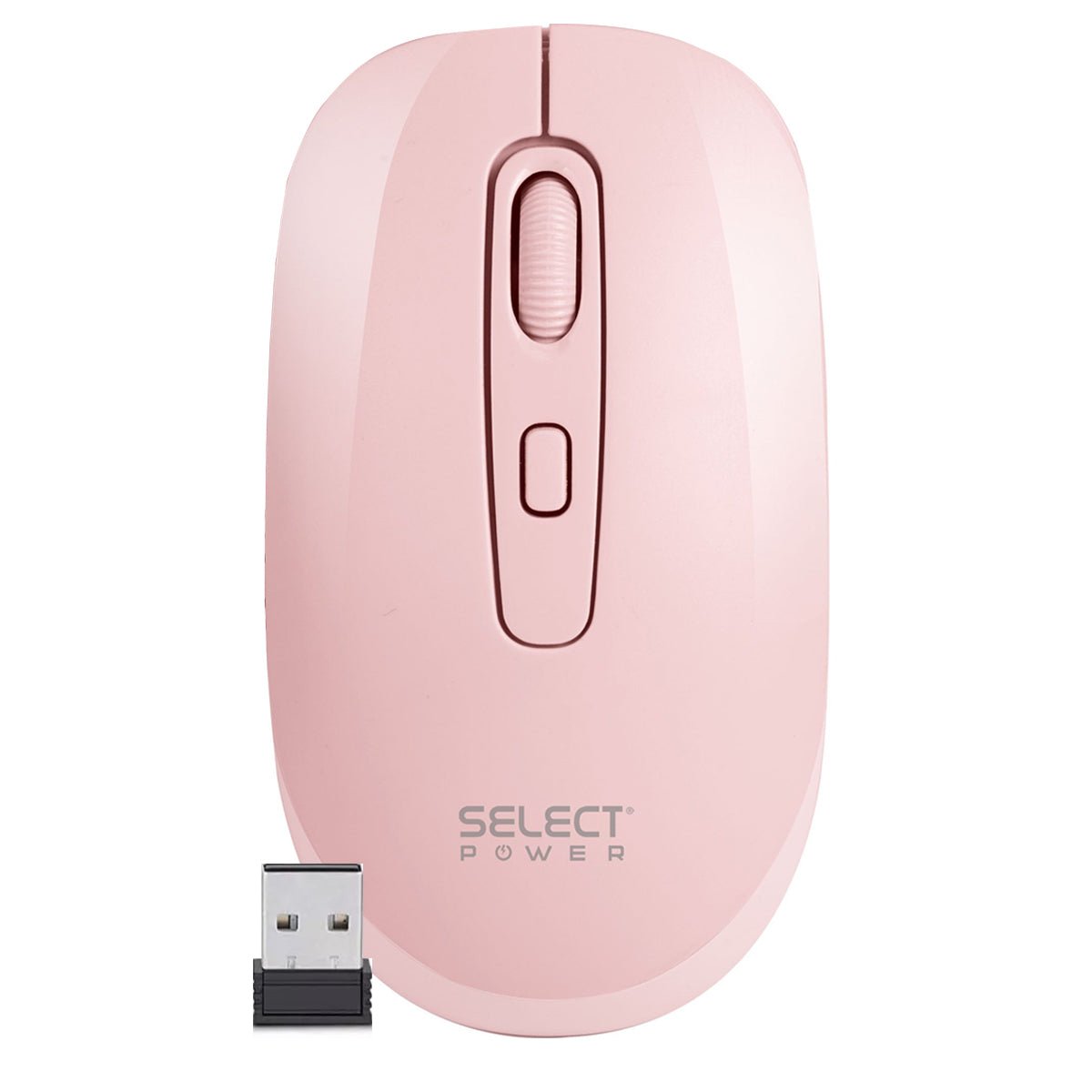Mouse Ratón Inalámbrico Usb Select Power Alta Precisión M02-sp - Selectsound.com.mx