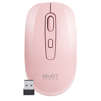 Mouse Ratón Inalámbrico Usb Select Power Alta Precisión M02-sp - Selectsound.com.mx