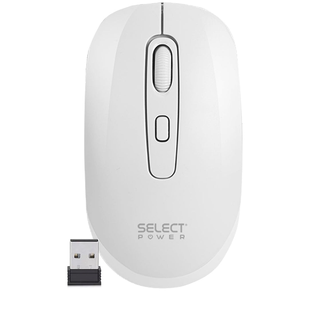 Mouse Ratón Inalámbrico Usb Select Power Alta Precisión M02-sp - Selectsound.com.mx