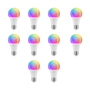 Pack 10 Focos Inteligentes Led Rocket House Rainbow Rgb Wifi - Selectsound.com.mx