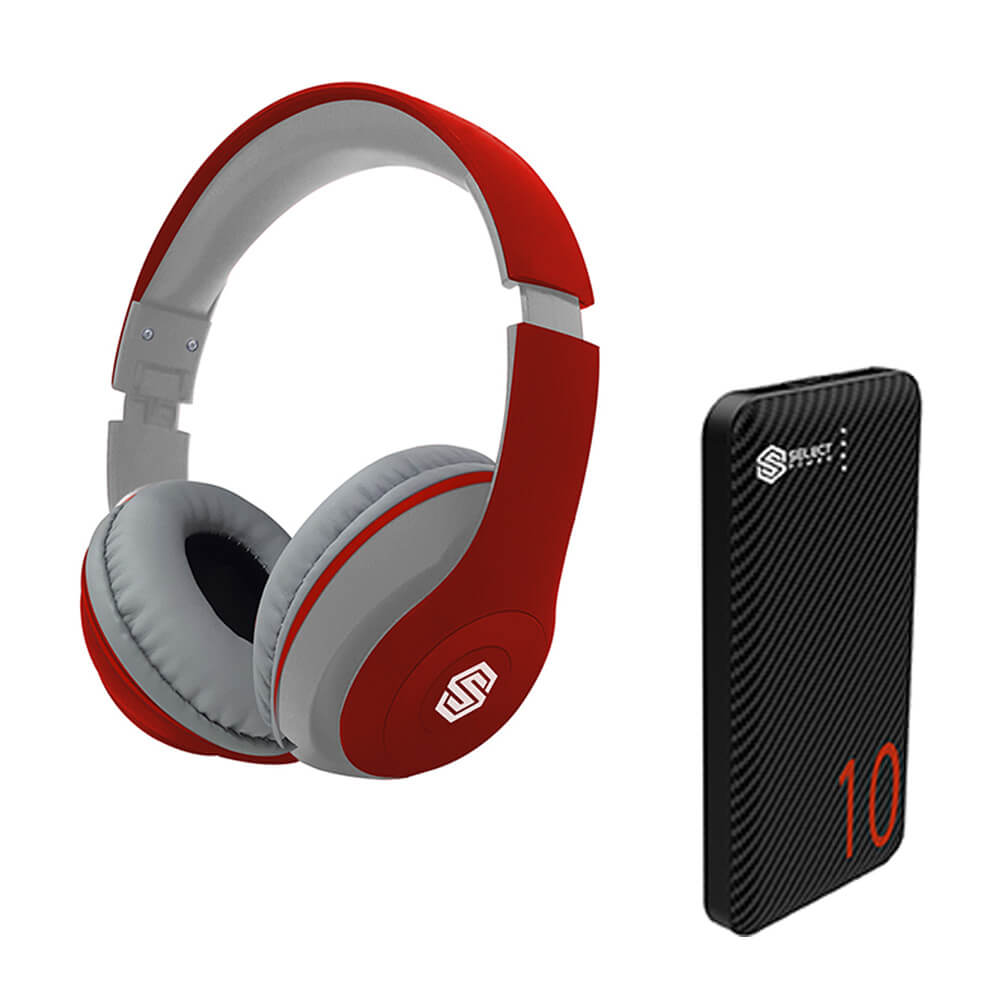 Paquete Audifonos Bluetooth Echo + Power Bank De 10,000 Mah - Selectsound.com.mx