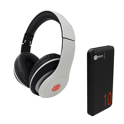 Paquete Audifonos Bluetooth Echo + Power Bank De 10,000 Mah - Selectsound.com.mx