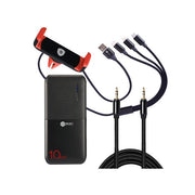 Power Bank 10000 mAh + Cable 3in1 + Soporte Universal para Auto HO-SP + Cable Auxiliar - Selectsound.com.mx