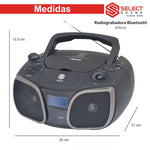 Cargue la imagen en el visor de la galería, Radiograbadora Conexion Bluetooth Select Sound BT8110 - Selectsound.com.mx