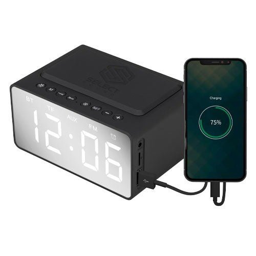 Radioreloj Despertador Portátil BT4334 - Selectsound.com.mx