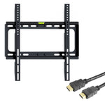 Cargue la imagen en el visor de la galería, Soporte De Pared Fijo Para Pantalla - Monitor 24&quot; A 60&quot;. Incluye Cable Hdmi - Selectsound.com.mx
