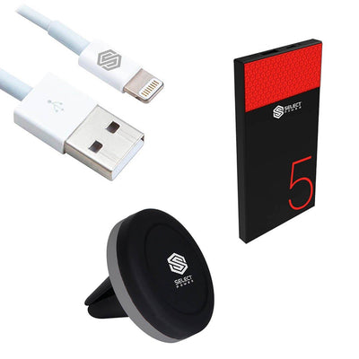 Soporte Magnetico + Cable + Power Bank de 5000mAh - Selectsound.com.mx