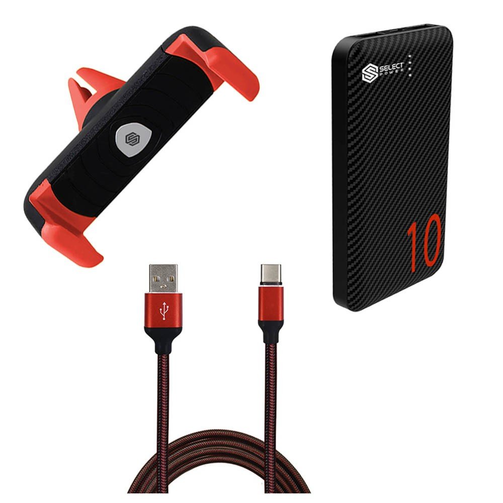 Soporte Universal + Cable + Power Bank de 10000mAh - Selectsound.com.mx