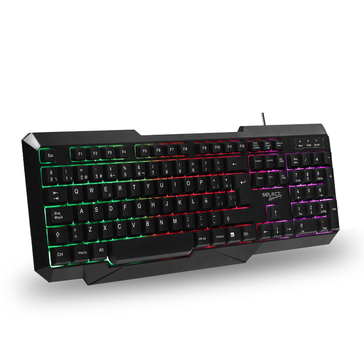 Teclado Mecánico Gamer Alámbrico War Dragon Rgb Select Gaming SG-T2 - Selectsound.com.mx