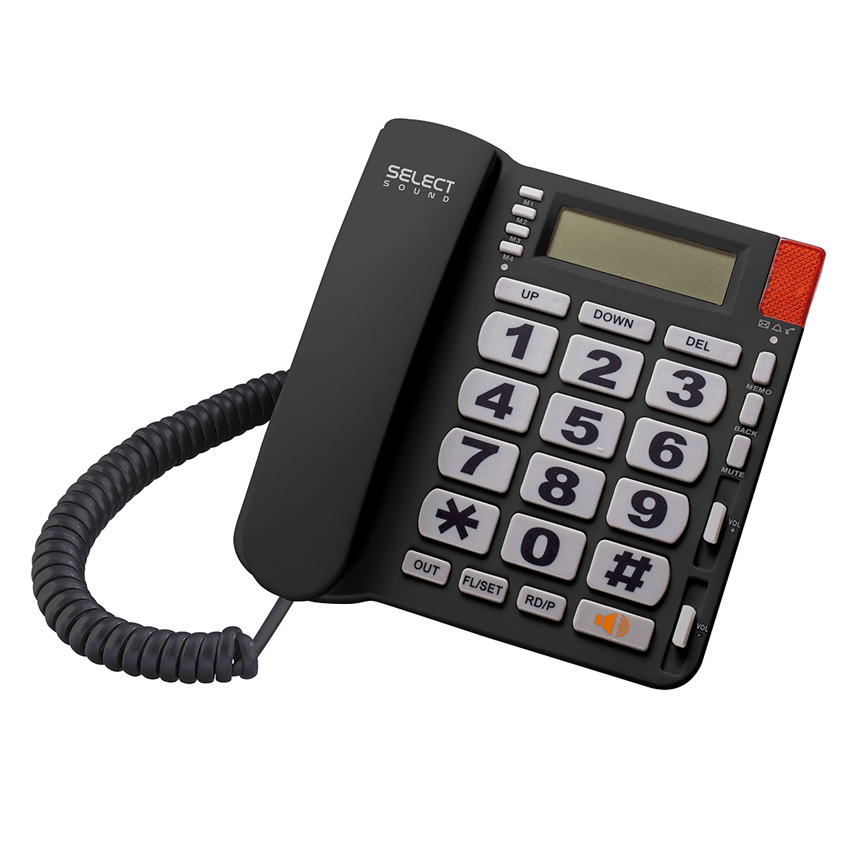 Teléfono alámbrico 8216 - Selectsound.com.mx