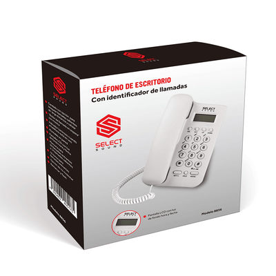 Teléfono Alámbrico 8836 - Selectsound.com.mx