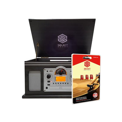 Tornamesa Nostálgico BT9200 + Agujas de Repuesto - Selectsound.com.mx